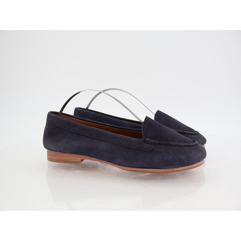 Sofft Kambray Loafer Blue Leather Slip On Shoes Size 6 Flat Comfy Casual